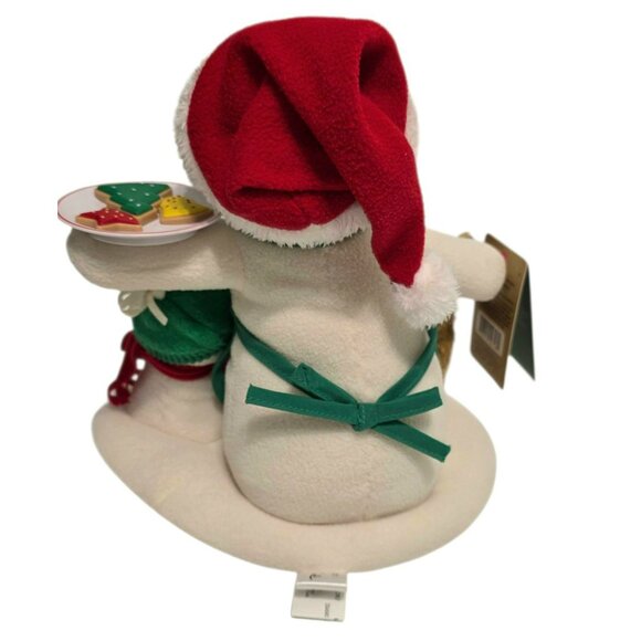Hallmark 2015 Snowman Plush Time For Cookies Dog Music Motion Holiday Jingle Pal - Picture 4 of 13
